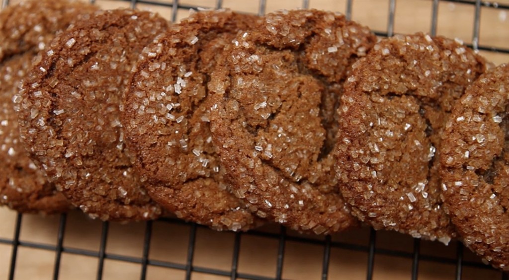 12 Days of Cookies Day 12, Ginger Molasses Cookies Macrina Bakery